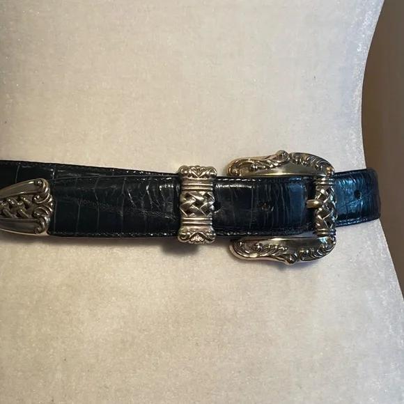 Brighton | Accessories | Brighton Black Alligator Leather  display picture 2